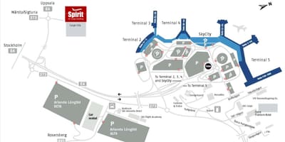 რუკა arlanda