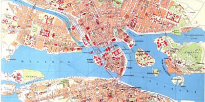 რუკა kungsholmen სტოკჰოლმში