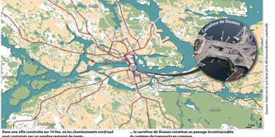 რუკა slussen სტოკჰოლმში